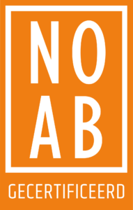 Logo van de NOAB.